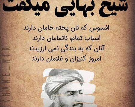 عکس نوشته طوطی صفتی