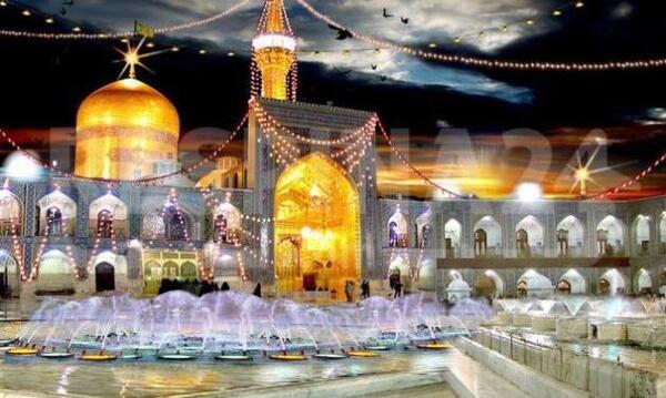عکس حرم امام رضا الان