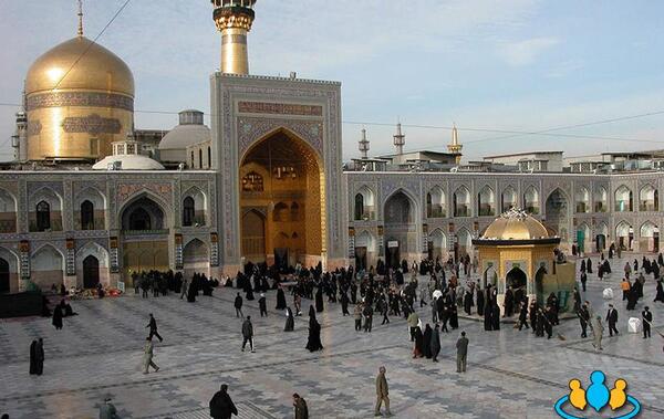 عکس حرم امام رضا الان