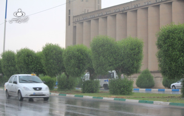 عکس باران فارس