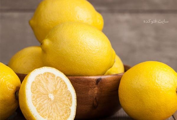عکس نوشته خواص لیمو شیرین