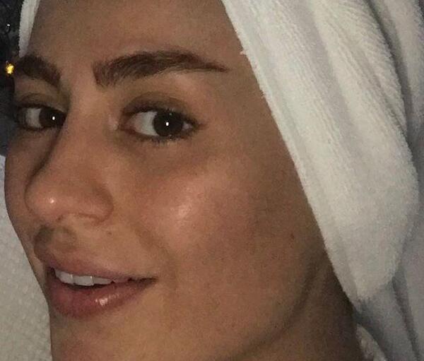 عکس صورت سمانه پاکدل