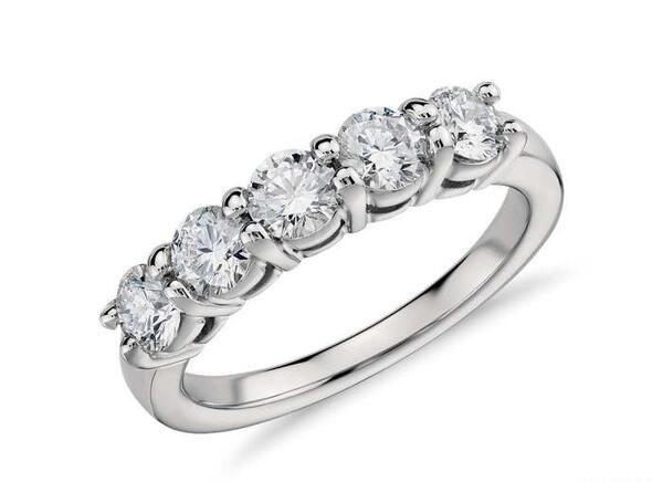 عکس حلقه ازدواج طرح گل