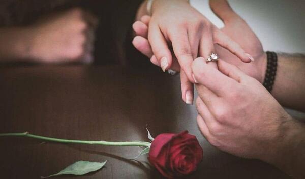 عکس رمانتیک حلقه