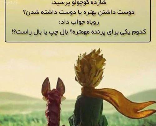 عکس جالب شازده کوچولو