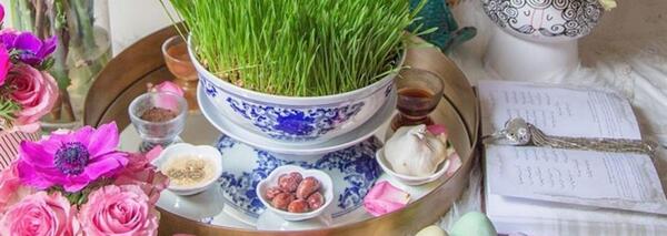عکس ایده سفره هفت سین مدرن