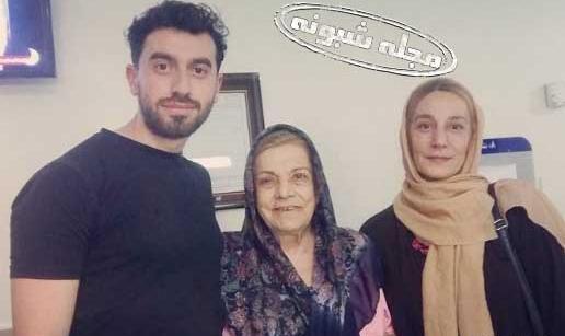 عکس جوانی صدیقه کیانفر وهمسرش