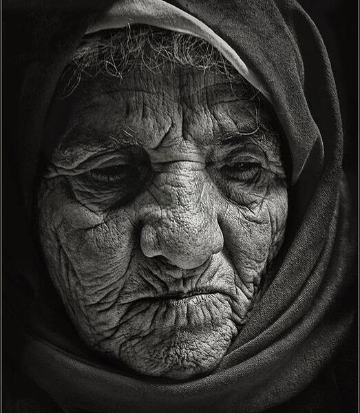 عکس پرتره پیر