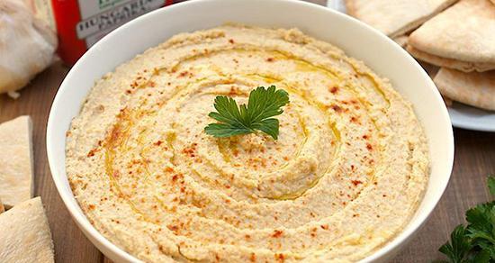 عکس غذای حمص