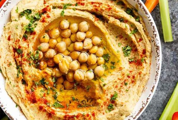 عکس غذای حمص
