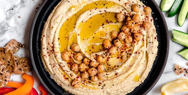عکس غذای حمص