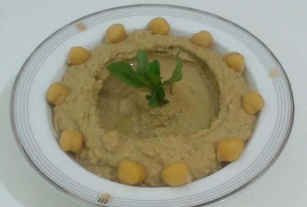 عکس غذای حمص