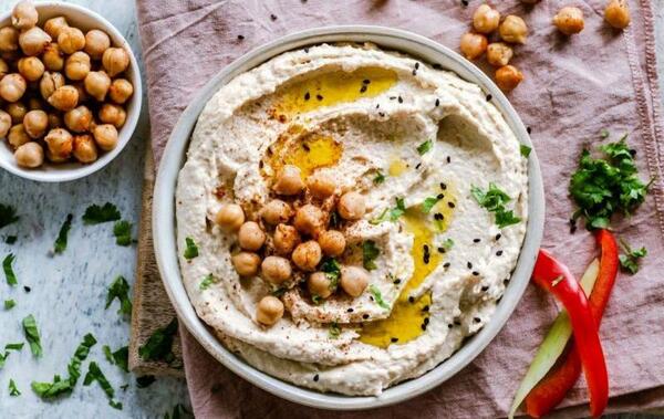 عکس غذای حمص