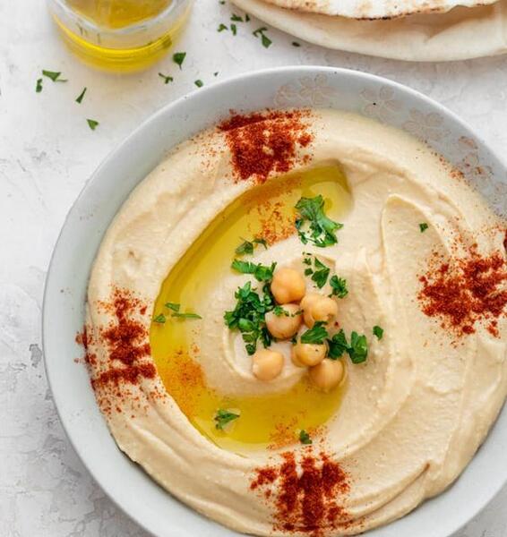 عکس غذای حمص