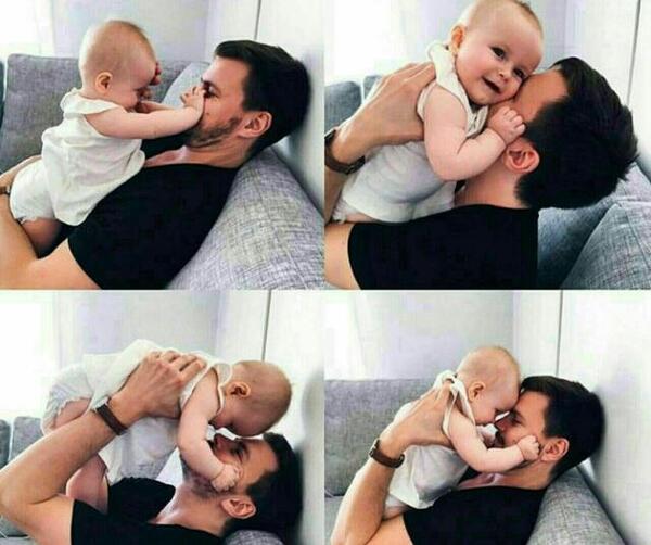 عکس نوشته پدر خدای روی زمین است