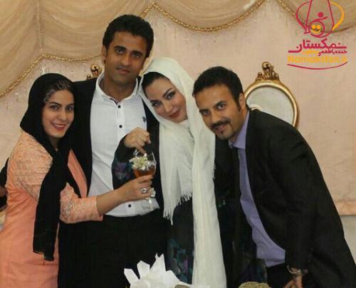 عکس امید خواننده وهمسرش آرزو