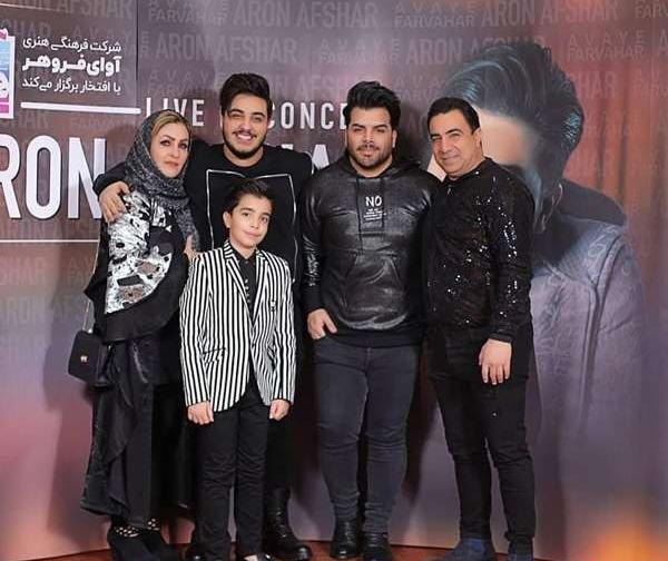 عکس خواهر آرون افشار