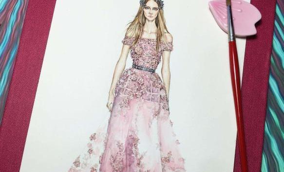 عکس ایده برای طراحی لباس مجلسی