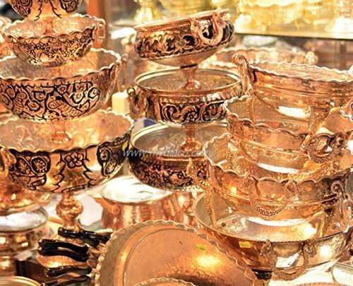 عکس و قیمت ظروف مسی