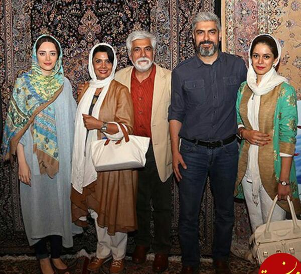 عکس حسین پاکدل و پسرش