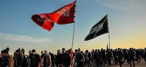 عکس نوشته کنار قدم های جابر