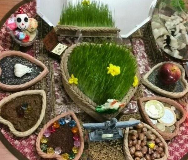 عکس هفت سین طراحی