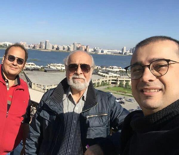 عکس پدر سپند امیرسلیمانی