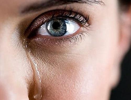 عکس چشم گریان بدون متن