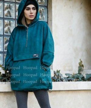 عکس مدل مانتو جدید دخترانه هودی