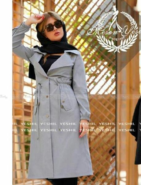 عکس مدل مانتو دخترانه یقه انگلیسی