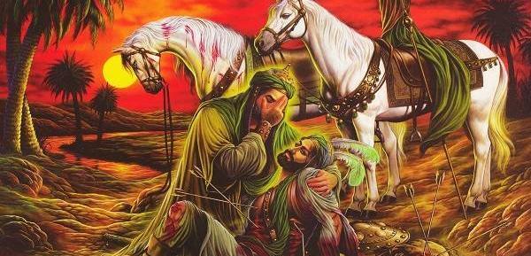 عکس امام حسین و حضرت عباس