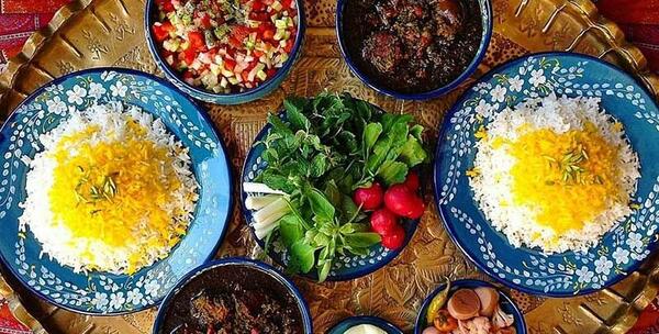 عکس چلو خورشت قورمه سبزی