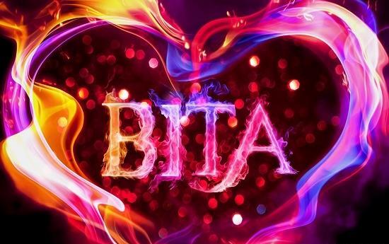 عکس نوشته اسم bita