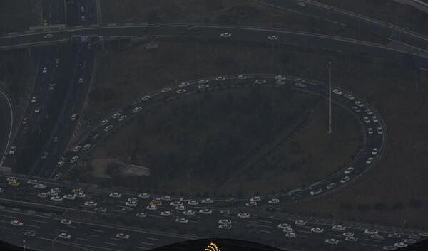 عکس هوایی آلودگی تهران