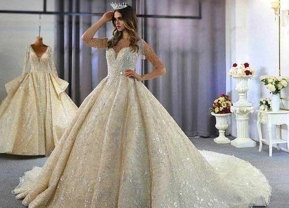 عکس ایده برای لباس عروس