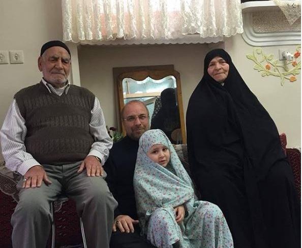عکس پدر قالیباف