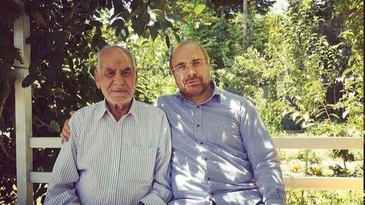 عکس پدر قالیباف