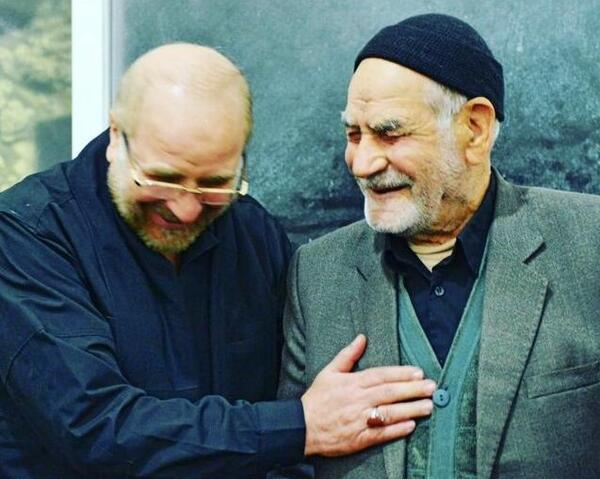 عکس پدر قالیباف