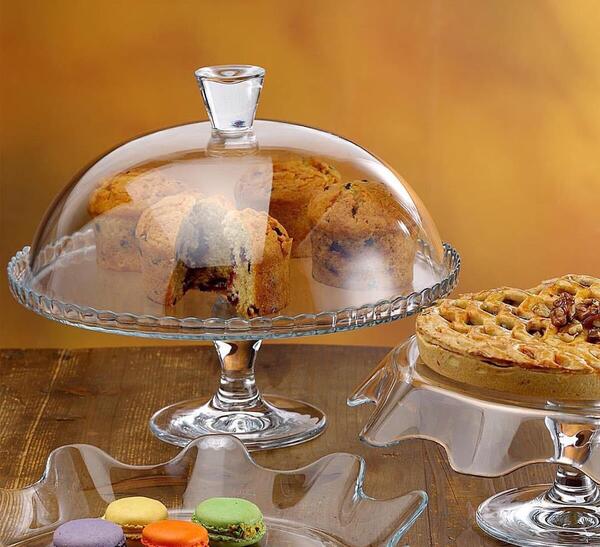 عکس ظرف کیک پایه دار