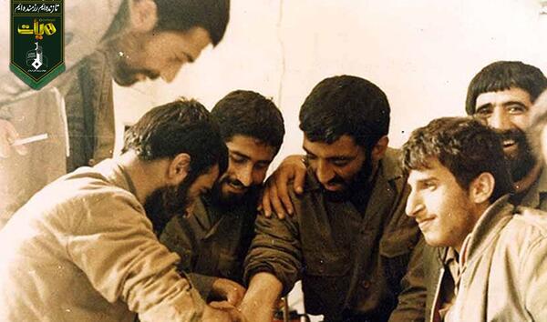 عکس نوشته حاج احمد متوسلیان