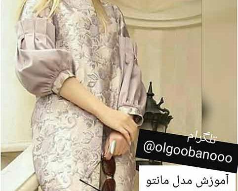 عکس مانتو آستین کشی
