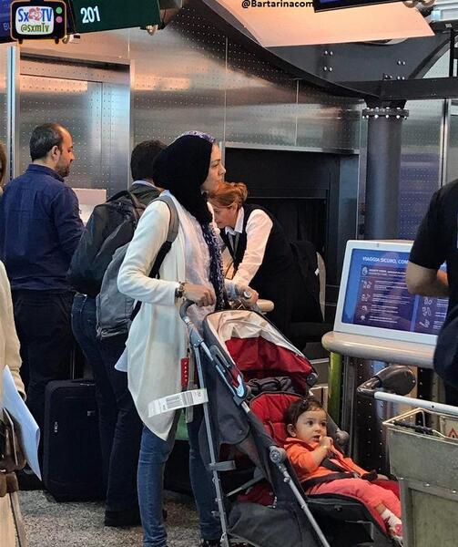 عکس آبجو خوردن آزاده نامداری