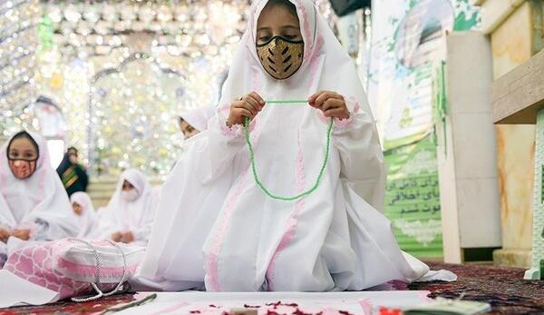 عکس ایده جشن تکلیف در کرونا
