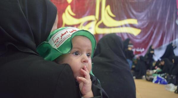 عکس طفل امام حسین