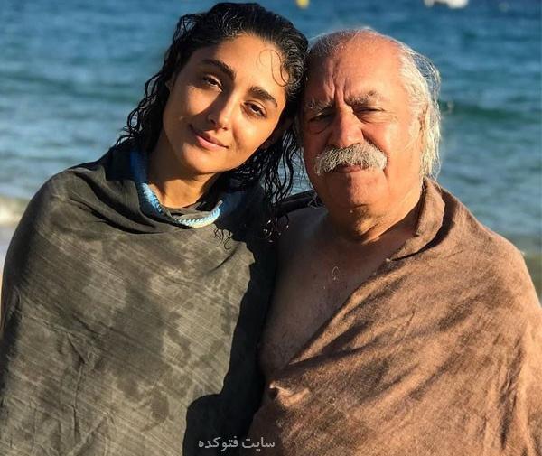 عکس بهزاد فراهانی با دخترش