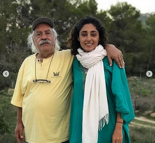 عکس بهزاد فراهانی با دخترش