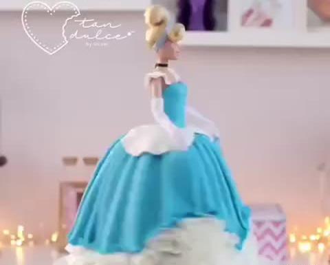 عکس کیک تولد سیندرلا