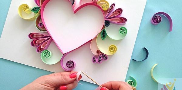 عکس ایده های کاردستی برای ولنتاین