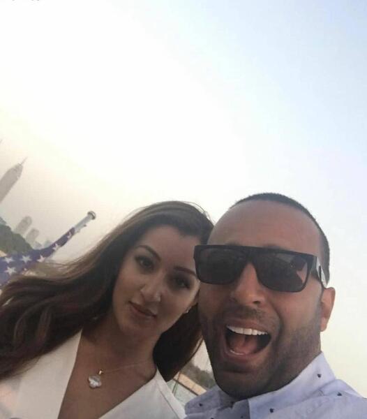 عکس ارش همسرش