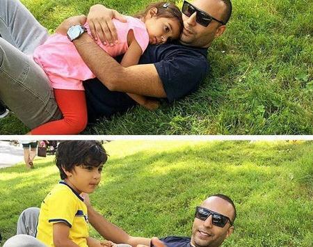 عکس ارش همسرش